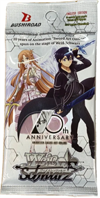 Wei Schwarz - Animation Sword Art Online 10th Anniversary Booster Pack Wei Schwarz - Animation Sword Art Online 10th Anniversary Booster Pack