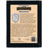 Advanced Dungeons And Dragons Forgotten Realms RPG 2nd Ed: Adventures