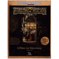 Advanced Dungeons And Dragons RPG 2nd Ed: Forgotten Realms Cities of Mystery Boxed Set