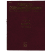 Advanced Dungeons And Dragons RPG 2nd Ed: The Complete Bard's Handbook SC