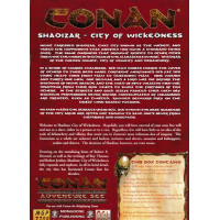 Conan RPG: Shadizar: City of Wickedness Adventure Box