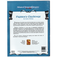 Advanced Dungeons And Dragons RPG 2nd Edition Forgotten Realms: Fighter's Challenge