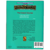 Advanced Dungeons And Dragons RPG 2nd Edition Forgotten Realms: The Great Glacier