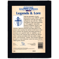 Advanced Dungeons And Dragons RPG 2nd Ed: Legends And Lore HC