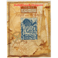 Advanced Dungeons And Dragons Tomes: The Rod of Seven Parts: Might and Menace Book Three