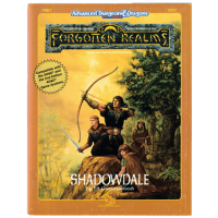Advanced Dungeons And Dragons RPG 2nd Edition Forgotten Realms: Shadowdale