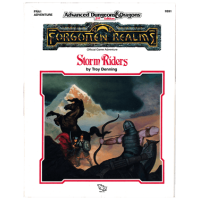 Advanced Dungeons And Dragons RPG 2nd Edition Forgotten Realms: Storm Riders