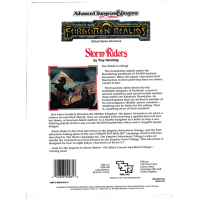 Advanced Dungeons And Dragons RPG 2nd Edition Forgotten Realms: Storm Riders