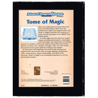 Advanced Dungeons And Dragons RPG 2nd Ed: Tome of Magic HC