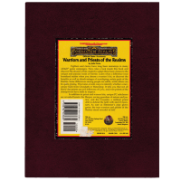 Advanced Dungeons And Dragons Forgotten Realms RPG 2nd Ed: Warriors and Priests of the Realms SC