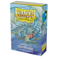 Dragon Shield Japanese Matte Sleeves - Sapphire 'Turikos' (60 Sleeves)