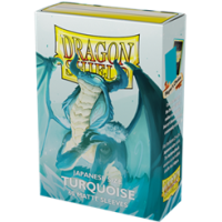 Dragon Shield Japanese size Matte Sleeves Turquoise 'Yadolom' (60 Sleeves)
