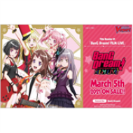 Cardfight!! Vanguard - BanG Dream! FILM LIVE Title Booster Display