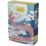 Dragon Shield Brushed Art Sleeves Japanese size - Water Rabbit 2023 (60 Sleeves)