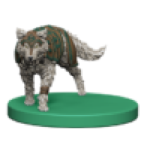 Wolf Token Miniature