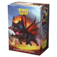 Dragon Shield Standard size Brushed Art Sleeves - The Wufdragon (100 Sleeves)