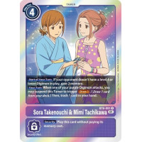 Sora Takenouchi & Mimi Tachikawa (Double Diamond)