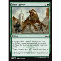 Pack's Favor (Guilds of Ravnica)