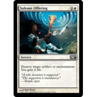 Solemn Offering (Magic 2010 Core Set)