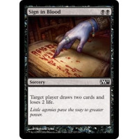 Sign in Blood (Magic 2011 Core Set)