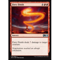 Fiery Finish (Magic 2019 Core Set)