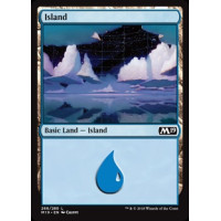 Island v1 (Magic 2019 Core Set)