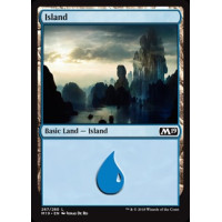 Island v3 (Magic 2019 Core Set)