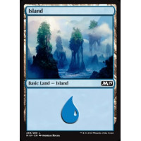 Island v4 (Magic 2019 Core Set)
