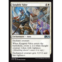 Knightly Valor (Magic 2019 Core Set)
