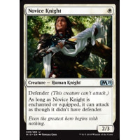 Novice Knight (Magic 2019 Core Set)