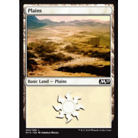 Plains v4 (Magic 2019 Core Set)