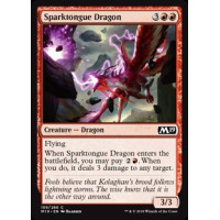 Sparktongue Dragon (Magic 2019 Core Set)