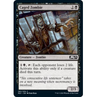 Caged Zombie (Magic 2021 Core Set)