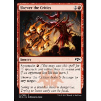 Skewer the Critics (Ravnica Allegiance)