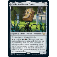 Codie, Vociferous Codex v1 (Strixhaven School of Mages)