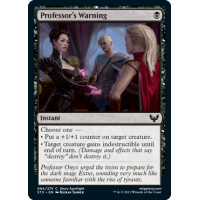 Professor's Warning (Strixhaven School of Mages)