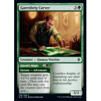 Garenbrig Carver // Shield's Might (Throne of Eldraine)