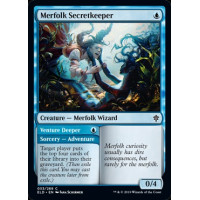 Merfolk Secretkeeper // Venture Deeper (Throne of Eldraine)