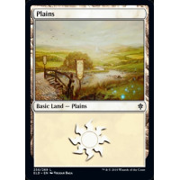 Plains v1 (Throne of Eldraine)