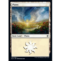 Plains v4 (Throne of Eldraine)