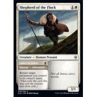 Shepherd of the Flock // Usher to Safety (Throne of Eldraine)