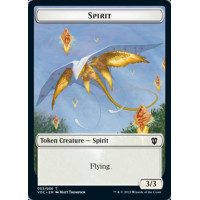 Spirit Token v1 (Innistrad: Crimson Vow Commander)