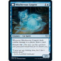 Mischievous Catgeist (Innistrad: Crimson Vow)