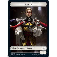Human Token v1 (Innistrad: Crimson Vow)