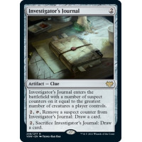 Investigator's Journal v1 (Innistrad: Crimson Vow)