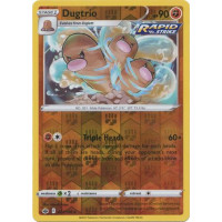 Dugtrio - 77/198 - Chilling Reign - Reverse Holo