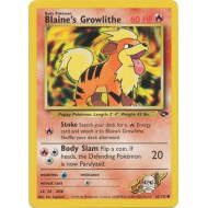 Blaine's Growlithe Unlimited - 062/132 - Gym Challenge