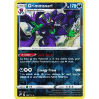 Grimmsnarl - 125/192 - Rebel Clash - Reverse Holo