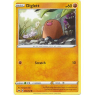 Diglett - 092/202 - Sword And Shield Base Set
