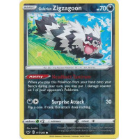Galarian Zigzagoon - 117/202 - Sword And Shield Base Set - Reverse Holo